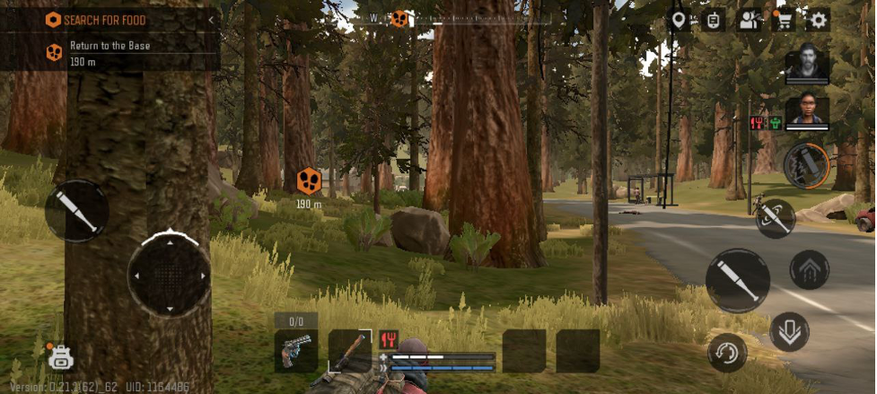 in game action in lost future