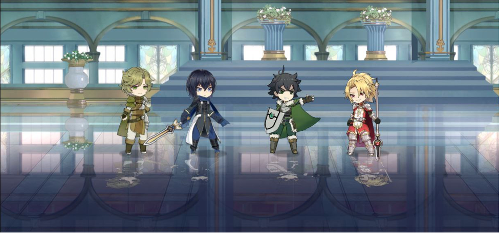 allies lineup in shield hero rise