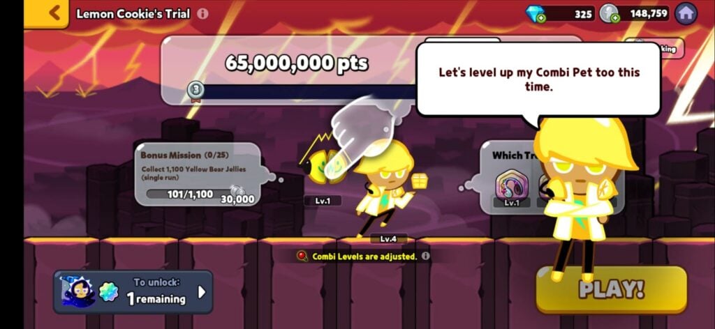 Cookie Run: OvenBreak Level Up