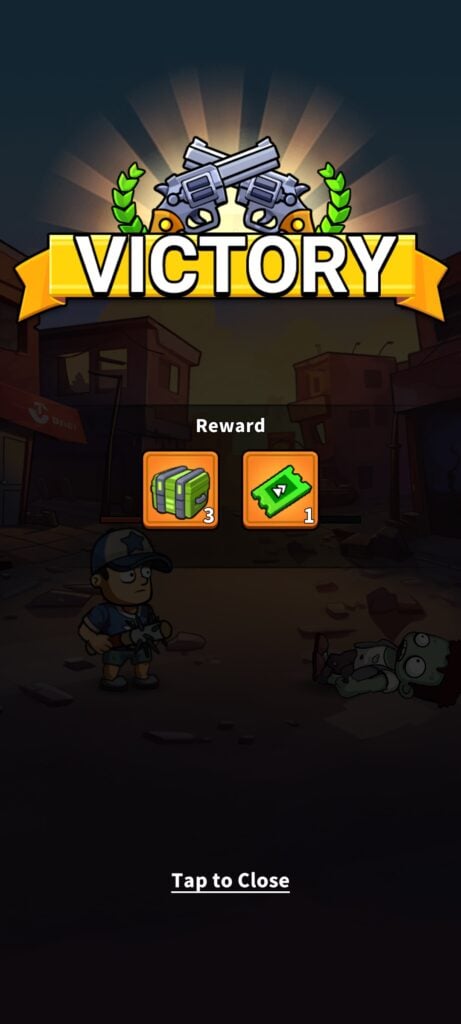 Last Survivors Adventure: Victory Reward