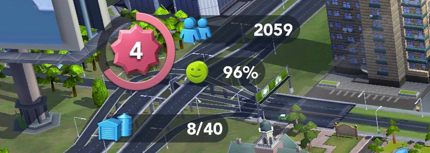 SimCity - BuildIt happy citizens