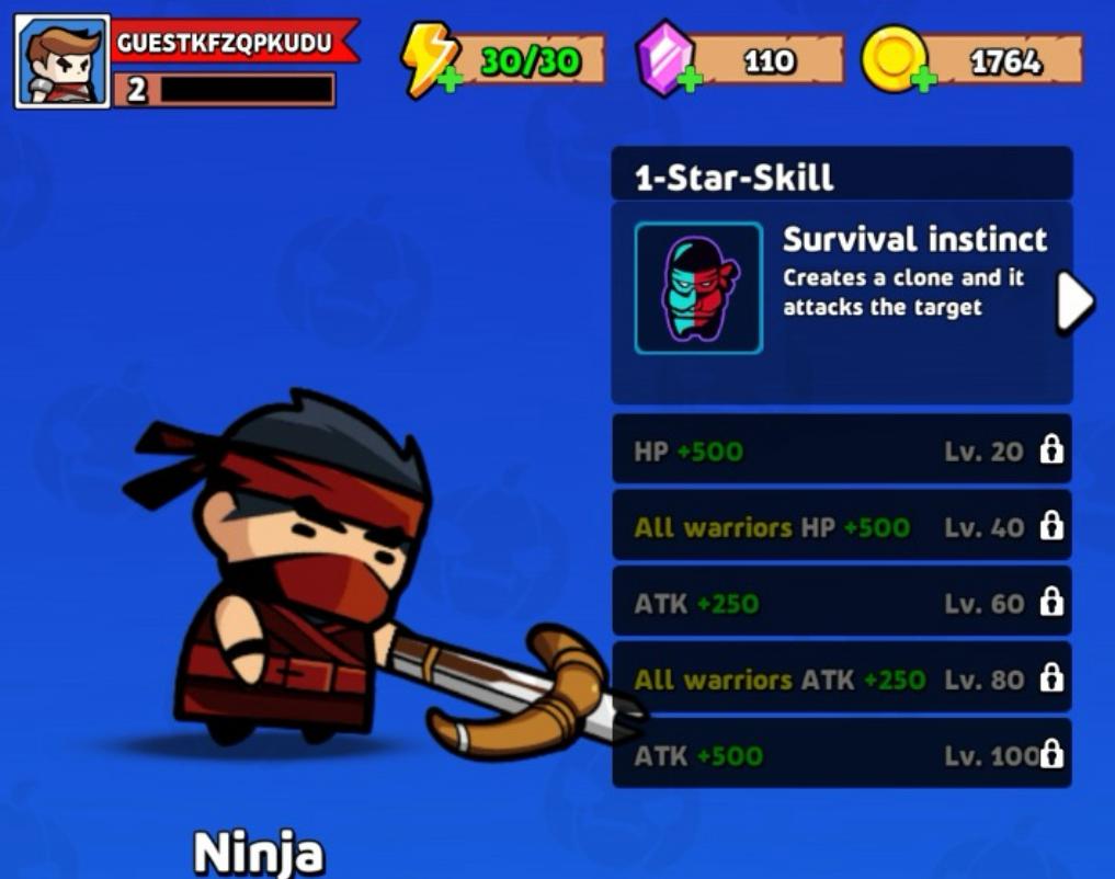 Solo Survivor.io - Ninja